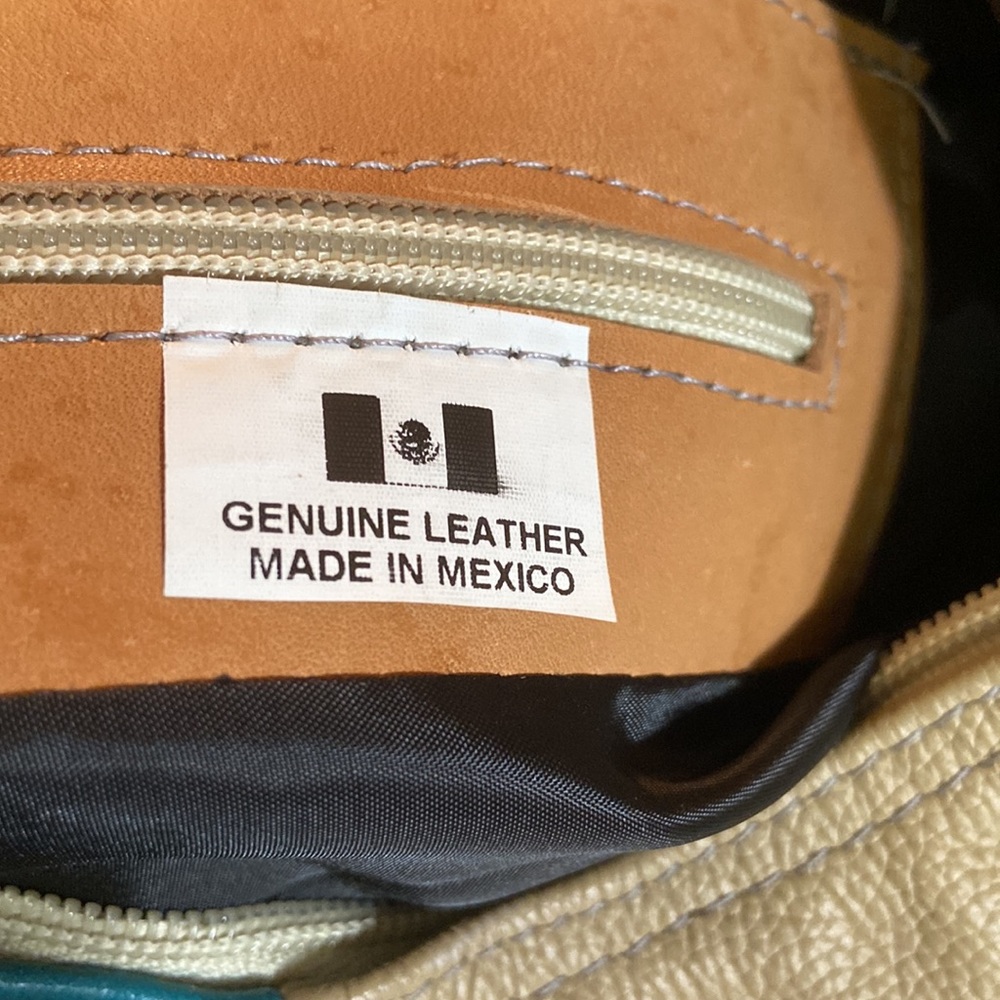 Leather crossbody Bag vintage - Picture 5 of 8